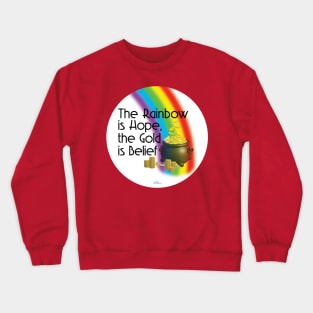 Rainbow & Pot of Gold Crewneck Sweatshirt